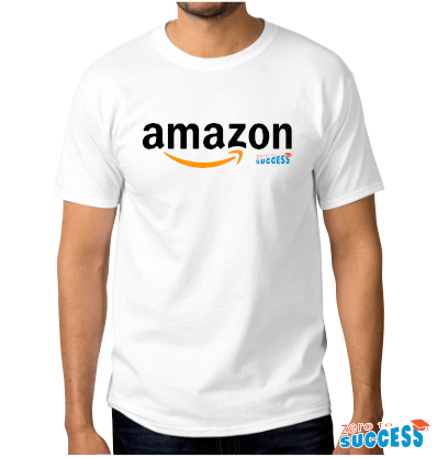 Мъжка бяла тениска Amazon